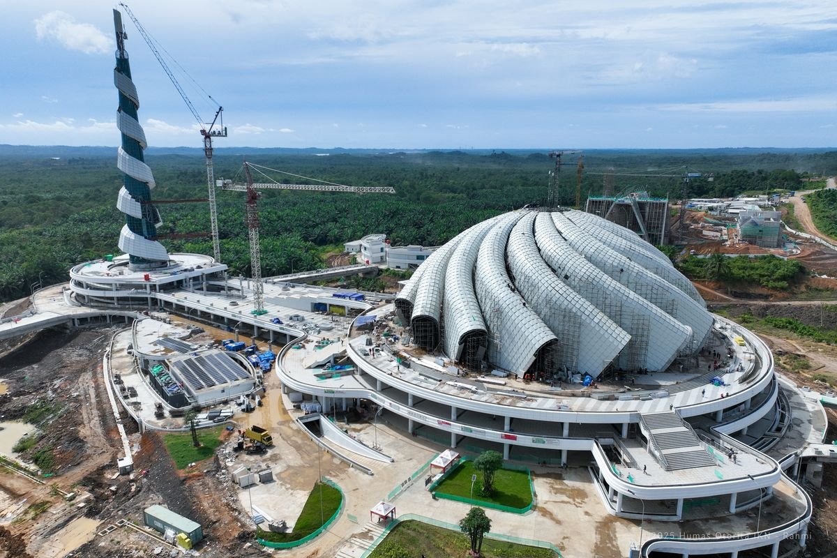 Arsitektur Masjid Negara di Ibu Kota Nusantara Tampilkan Desain Modern Sarat Makna