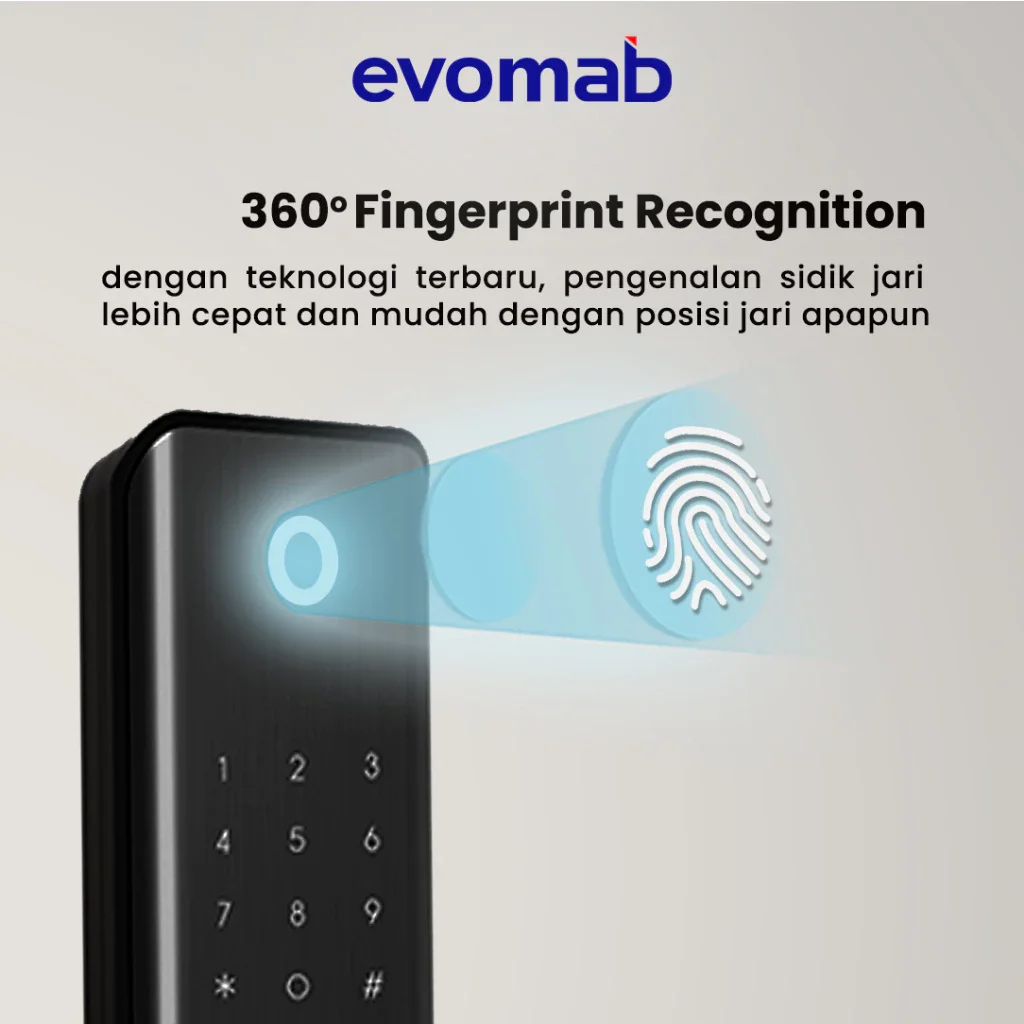 Evomab Perkenalkan Smart Digital Lock Berbasis Biometrik dan IoT untuk Keamanan Hunian Modern
