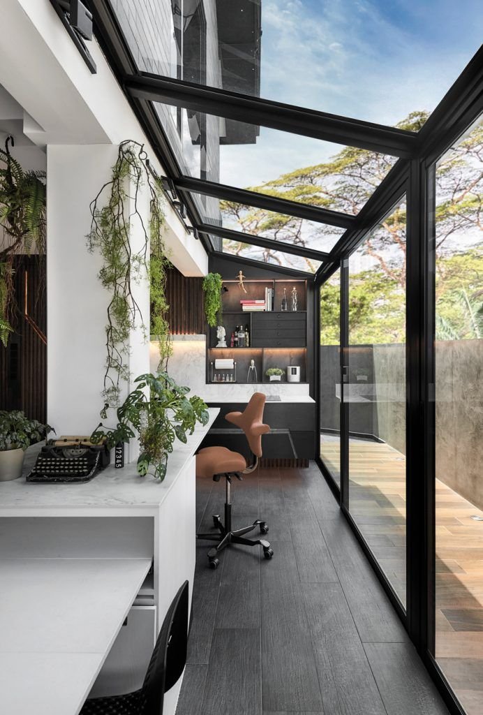 Dinding Kaca Rumah Minimalis Jadi Tren Desain Modern